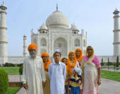 Tádž Mahal spredu. India.
