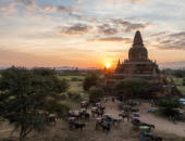 Čakanie. Bagan, Myanmar.