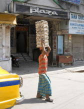 Bacha na tie vajcia, chlape! Kalkata. India.